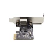 Image de StarTech.com Carte Réseau PCIe Gigabit à 1 Port, Carte Réseau Profil Bas, Carte LAN PCI Express 10/100/1000Mbps, Realtek RTL8111H, Windows et Linux, Conforme TAA (ST1000SPEX2LT)