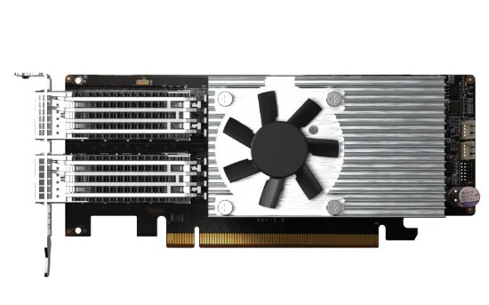 Image de QNAP carte réseau Interne Fibre 100000 Mbit/s (QXG-100G2SF-E810)