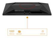 Image de AOC G4 écran plat de PC 60,5 cm (23.8") 1920 x 1080 pixels Full HD LCD Noir (24G42E)