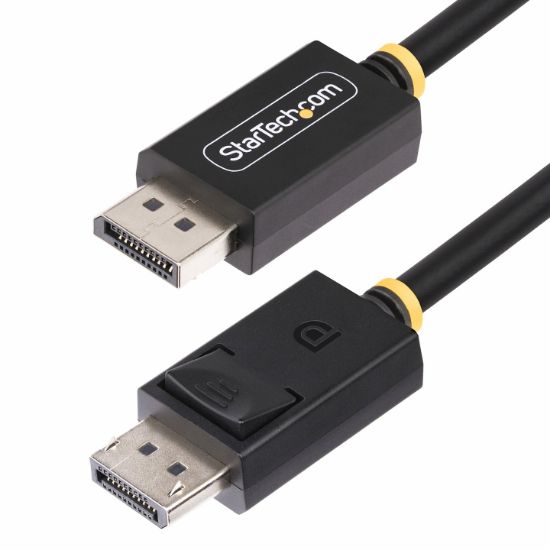 Image de StarTech.com Câble DisplayPort 2.1 de 3m, Câble DisplayPort DP40 Certifié VESA avec UHBR10/HDR/HDCP 2.2, 8K 60Hz/4K 144Hz avec DSC 1.2a, 40Gbps, Câble DP 2.1,Câble pou ... (DP21-3M-DP40-CABLE)