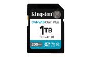 Image de Kingston Technology Canvas Go! Plus 1 To SDXC Canvas Go Plus Gen4 200 Mo/s C10 UHS-I U3 V30 (SDG4/1TB)