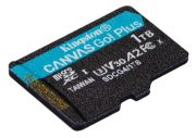 Image de Kingston Technology Carte microSDXC Canvas Go Plus Gen4 200R A2 U3 de 1 To, pack unique sans ADP (SDCG4/1TBSP)