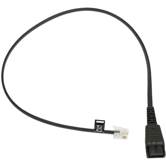 Image de Jabra câble de téléphone 0,5 m Noir (8800-00-25)