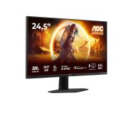 Image de AOC G4 écran plat de PC 62,2 cm (24.5") 1920 x 1080 pixels Full HD LED Noir, Rouge (25G4SRE)