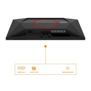 Image de AOC G4 écran plat de PC 62,2 cm (24.5") 1920 x 1080 pixels Full HD LED Noir, Rouge (25G4SRE)