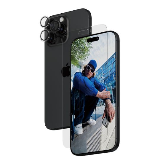 Image de PanzerGlass ® 2-in-1 Bundle iPhone 16 Pro Max Protection d'écran transparent Apple 1 pièce(s) (B2876+1286)