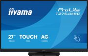 Image de iiyama ProLite écran plat de PC 68,6 cm (27") 1920 x 1080 pixels Full HD LED Écran tactile Multi-utilisateur Noir (T2754MSC-B2AG)