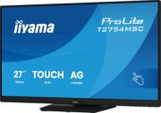 Image de iiyama ProLite écran plat de PC 68,6 cm (27") 1920 x 1080 pixels Full HD LED Écran tactile Multi-utilisateur Noir (T2754MSC-B2AG)