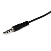 Image de StarTech.com Câble d'extension audio stéréo Slim 3,5 mm de 1 m - M/F (MU1MMFS)