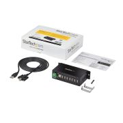 Image de StarTech.com Robuste concentrateur industriel USB 7 ports, montable (ST7200USBM)