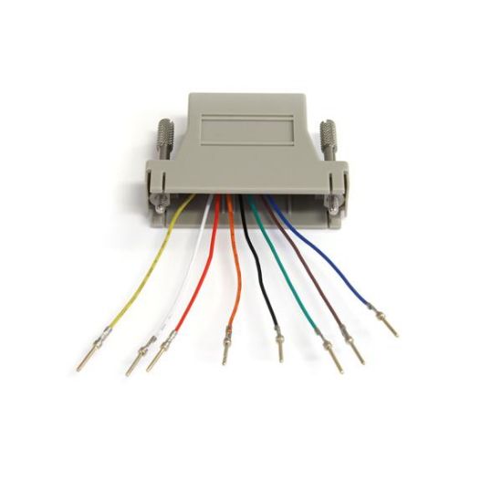 Image de StarTech.com changeur de genre de câble DB-25 RJ-45 Gris (GC258MF)