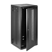 Image de StarTech.com Armoire Réseau Murale à 4 Montants 26U avec Étagère 1U, Armoire Serveur Murale 19" à Charnières pour Équipement IT/AV/Électronique/Ordinateur, Armoire Rack Venti ... (RK2620WALHM)