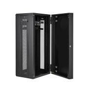 Image de StarTech.com Armoire Réseau Murale à 4 Montants 26U avec Étagère 1U, Armoire Serveur Murale 19" à Charnières pour Équipement IT/AV/Électronique/Ordinateur, Armoire Rack Venti ... (RK2620WALHM)
