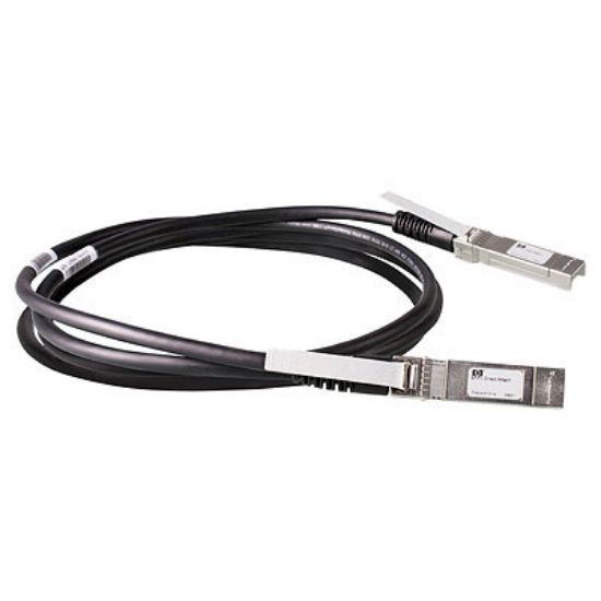 Image de HP câble InfiniBand et à fibres optiques 3 m SFP+ Noir (JD097C)
