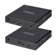 Image de StarTech.com Extendeur HDMI 4K sur Câble CAT5/CAT6 - Prolongateur Vidéo 4K 60Hz HDR jusqu'à 70m - Extender HDMI 4K, Câblage HDMI sur Ethernet - Sortie Audio S/PDIF - K ... (4K70IC-EXTEND-HDMI)