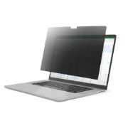 Image de StarTech.com Écran de Confidentialité pour Ordinateur Portable MacBook Pro 21/23 14 pouces - Filtre Anti Reflets avec 51% de Réduction de Lumière Bleue, Protection d ... (14M21-PRIVACY-SCREEN)