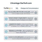 Image de StarTech.com Filtre de Confidentialité pour Ordinateur Portable 28 pouces 16:9 - Écran de Confidentialité Antireflet avec Réduction de Lumière Bleue de 51% Protecteur ... (2869-PRIVACY-SCREEN)