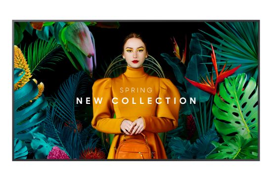 Image de Samsung QB55C Écran plat de signalisation numérique 139,7 cm (55") LCD Wifi 350 cd/m² 4K Ultra HD Noir Intégré dans le processeur Tizen 16/7 (LH55QBCEBGCXEN)