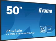 Image de iiyama Écran d'affichage dynamique Écran plat de signalisation numérique 127 cm (50") LCD 500 cd/m² 4K Ultra HD Noir 24/7 (LH5041UHS-B2AG)