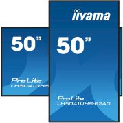 Image de iiyama Écran d'affichage dynamique Écran plat de signalisation numérique 127 cm (50") LCD 500 cd/m² 4K Ultra HD Noir 24/7 (LH5041UHS-B2AG)
