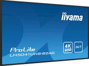Image de iiyama Écran d'affichage dynamique Écran plat de signalisation numérique 127 cm (50") LCD 500 cd/m² 4K Ultra HD Noir 24/7 (LH5041UHS-B2AG)