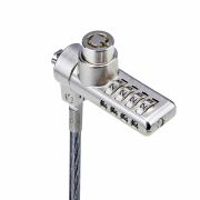 Image de StarTech.com Lot de 10 Antivols à Double Accès pour Ordinateur Portable, Câble de Sécurité de 2m à Clé et à Combinaison pour les Appareils K-Slot, Câble Antivol en A ... (DUALKA10-LAPTOP-LOCK)