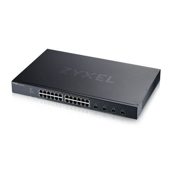 Image de Zyxel commutateur réseau Géré L2+/L3 Gigabit Ethernet (10/100/1000) 1U Noir (XGS1935-28-EU0101F)