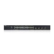 Image de Zyxel commutateur réseau Géré L2+/L3 Gigabit Ethernet (10/100/1000) 1U Noir (XGS1935-28-EU0101F)