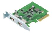 Image de QNAP carte et adaptateur d'interfaces Interne USB 3.2 Gen 2 (3.1 Gen 2) (QXP-10G2U3A)