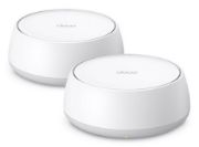 Image de TP-Link système Wi-Fi maillé Bi-bande (2,4 GHz / 5 GHz) Wi-Fi 7 (802.11be) Blanc 2 Interne (DECO BE25(3-PACK))
