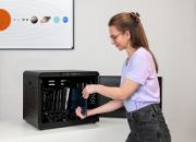 Image de Compulocks Charging Cabinet, 16 x USB-C PD 3.0 cables, up to 1000 W, Black - Noir (CC1601B-EU)