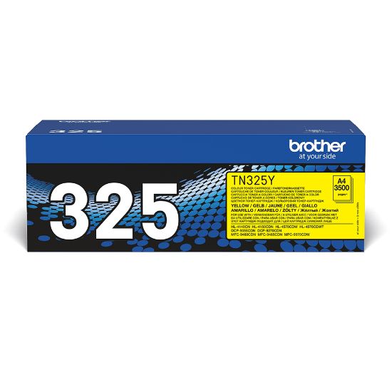 Image de Brother - Cartouche de toner originale – Jaune (TN-325Y)