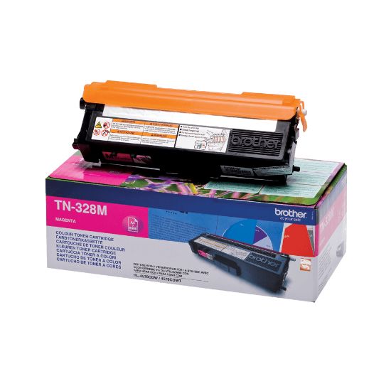 Image de Brother - Cartouche de toner originale – Magenta (TN-328M)