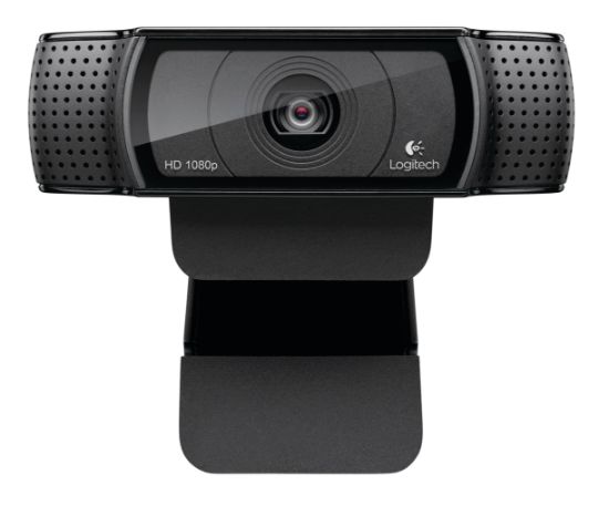 Image de Logitech Hd Pro C920 webcam 3 MP 1920 x 1080 pixels USB 2.0 Noir (960-001055)