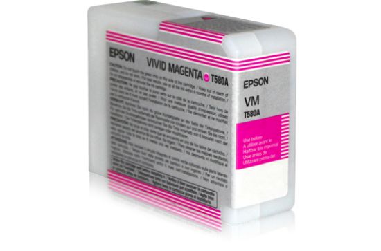 Image de Epson Encre Pigment Vivid Magenta SP3880 (80ml) (C13T580A00)