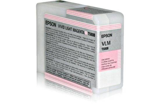 Image de Epson Encre Pigment Vivid Magenta Clair SP3880 (80ml) (C13T580B00)