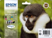 Image de Epson Monkey Multipack "Singe" 4 couleurs - Encre DURABrite Ultra noire, cyan, magenta, jaune (C13T08954010)