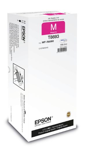 Image de Epson Unité d'alimentation en encre Magenta XXL (C13T869340)