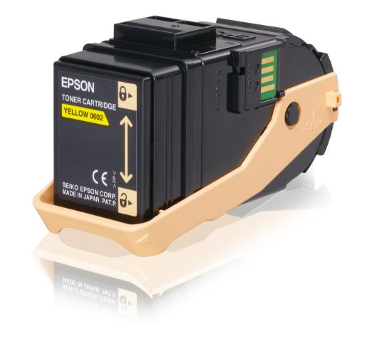 Image de Epson Toner Jaune (7 500 p) (C13S050602)