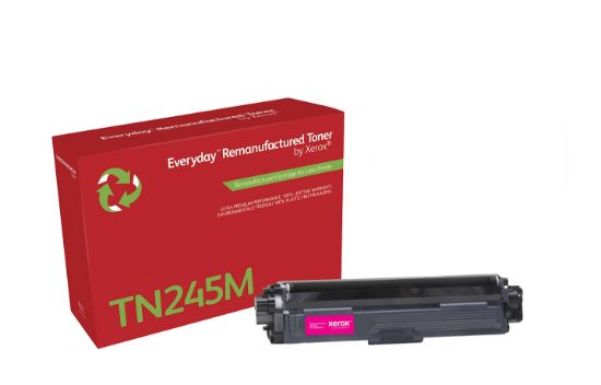 Image de Toner remanufacturé Magenta Everyday™ de Xerox compatible avec Brother TN245M, Grande capacité (006R03263)