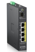 Image de Zyxel RGS100-5P Non-géré L2 Gigabit Ethernet (10/100/1000) Connexion Ethernet, supportant l'alimentation via ce port (PoE) Noir (RGS100-5P-ZZ0101F)