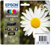 Image de Epson Daisy Multipack "Pâquerette" 18 - Encre Claria Home N,C,M,J (C13T18064012)