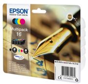 Image de Epson Pen and crossword Multipack "Stylo à plume" 16 - Encre DURABrite Ultra N,C,M,J (C13T16264012)