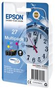 Image de Epson Alarm clock Multipack "Réveil" 27 - Encre DURABrite Ultra C,M,J (C13T27054012)