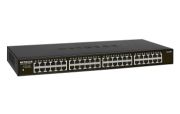 Image de NETGEAR GS348 Non-géré Gigabit Ethernet (10/100/1000) 1U Noir (GS348-100EUS)