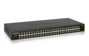 Image de NETGEAR GS348 Non-géré Gigabit Ethernet (10/100/1000) 1U Noir (GS348-100EUS)