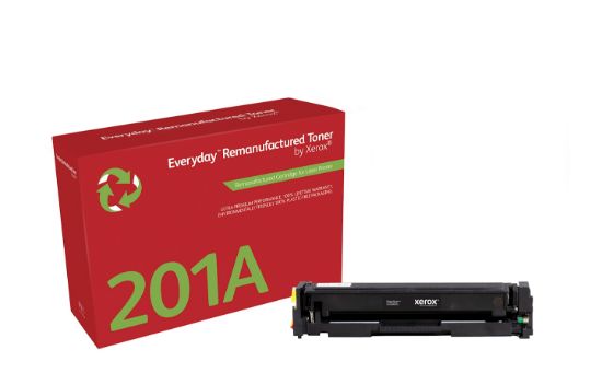 Image de Toner remanufacturé Noir Everyday™ de Xerox compatible avec HP 201A (CF400A), Capacité standard (006R03455)