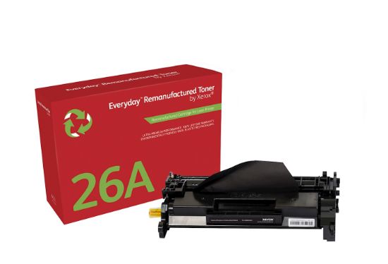 Image de Toner remanufacturé Mono Everyday™ de Xerox compatible avec HP 26A (CF226A), Capacité standard (006R03463)