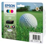 Image de Epson Golf ball Multipack 4-colours 34 DURABrite Ultra Ink (C13T34664010)