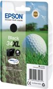 Image de Epson Golf ball Singlepack Black 34XL DURABrite Ultra Ink (C13T34714010)